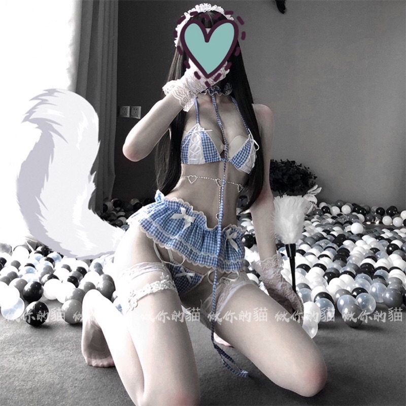 Set trang phục cô hầu gái phong cách Nhật Bản quyến rũ cho nữ | BigBuy360 - bigbuy360.vn