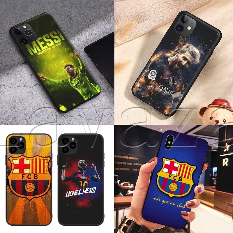 Ốp Điện Thoại Mềm In Hình Messi-2 Cho Iphone 11 Pro Xs Max Xr X 8 7 6 6s Plus