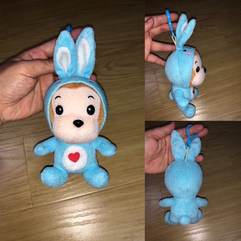 Móc khoá Thú bông treo balo,  túi xách