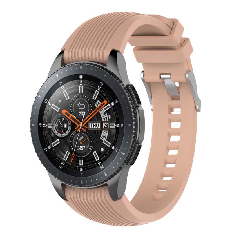 Dây Đeo 22mm Bằng Silicone Cho Đồng Hồ Samsung Galaxy Watch 46mm Gear S3 Frontier / Classic Gear 2 R380