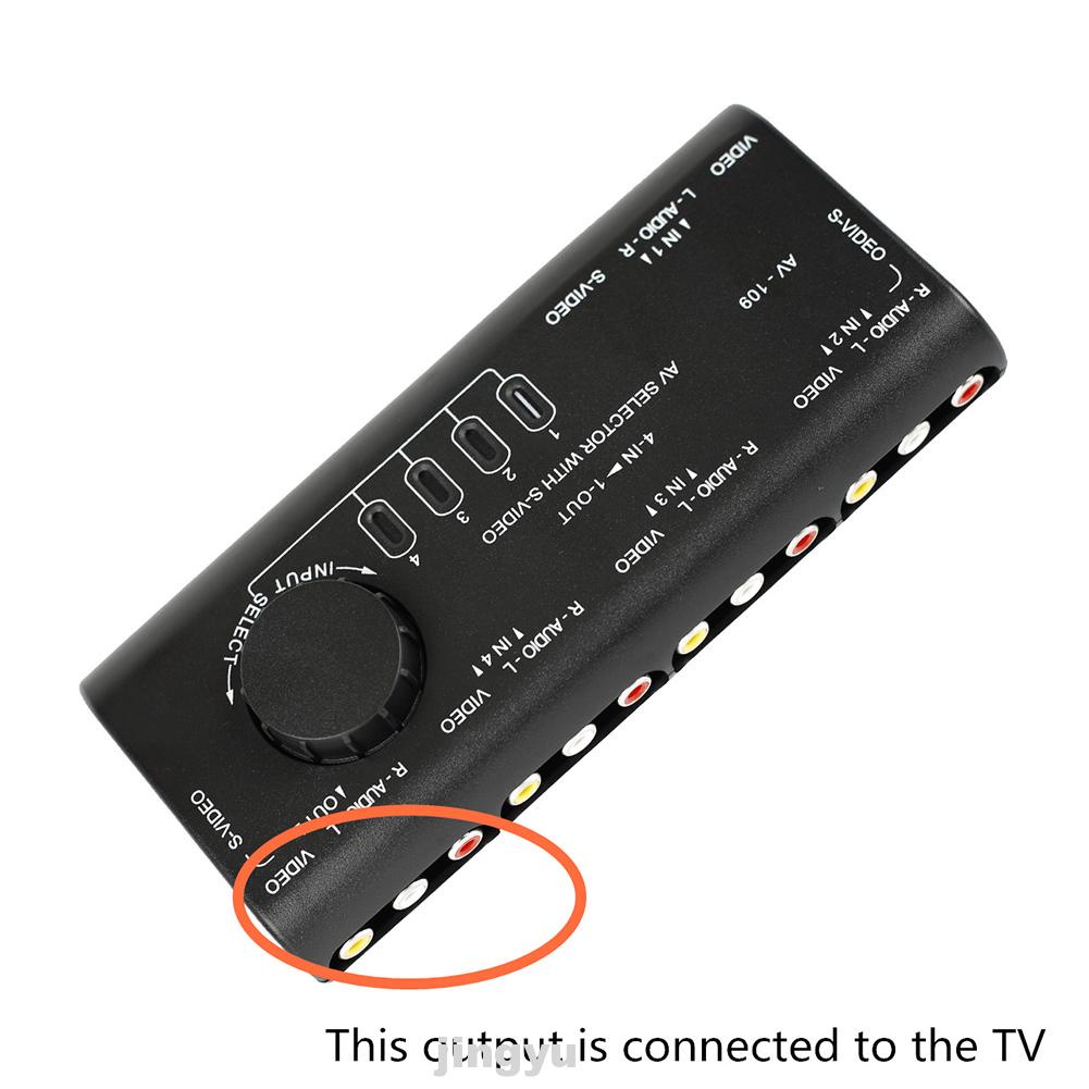 Bộ chia tín hiệu Video RCA 4 trong 1 chuyên dụng | BigBuy360 - bigbuy360.vn