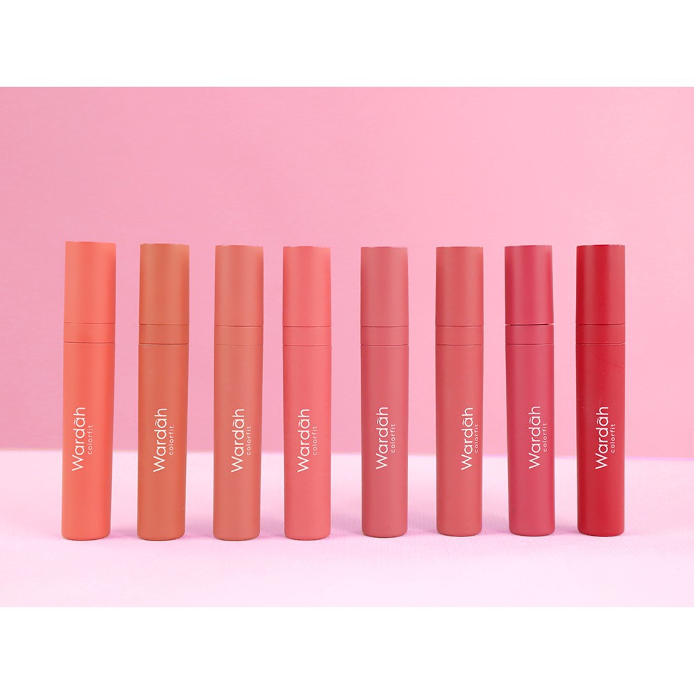 (hàng Mới Về) Son Lì Wardah Colorfit Chất Son Mịn Như Nhung | BigBuy360 - bigbuy360.vn
