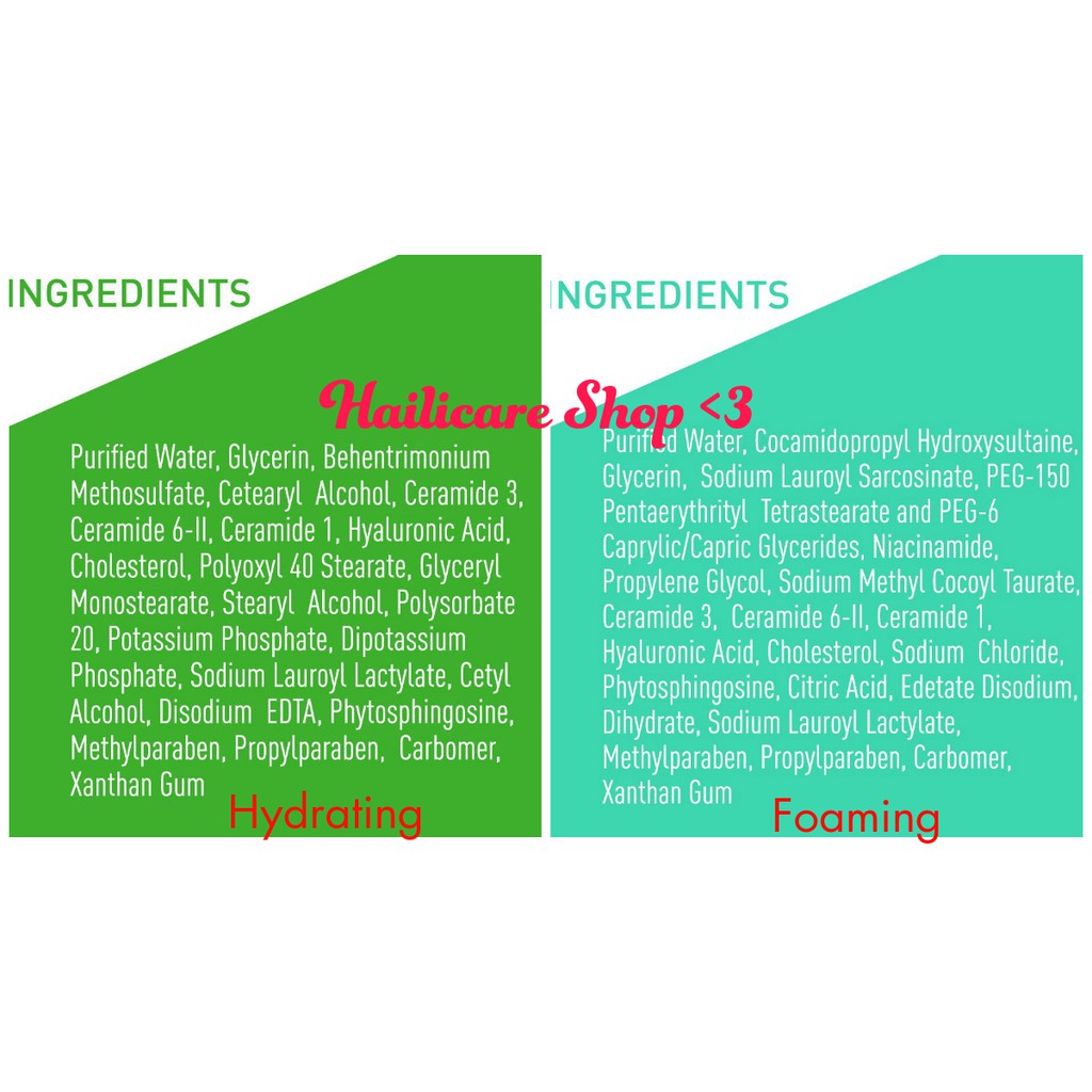 [Mã COS1904 giảm 8% đơn 300K] Sửa rửa mặt dịu nhẹ Cerave cho da khô (hydrating), da dầu (foaming) | BigBuy360 - bigbuy360.vn