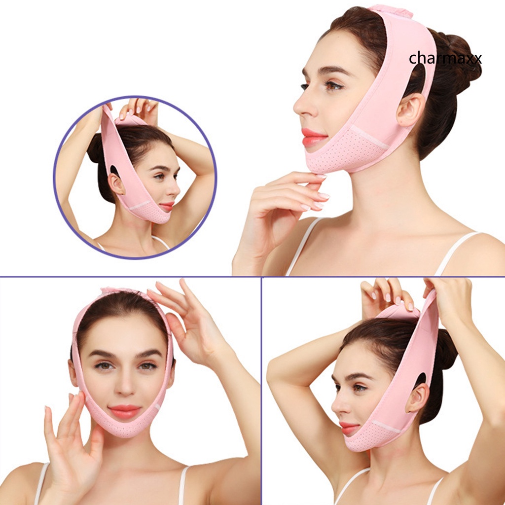 Đai Nâng Cơ Mặt Mềm Mại Thoáng Khí Tạo Dáng Chữ V Cho Nữ