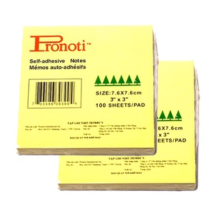 Giấy Note nhiều màu  3x3