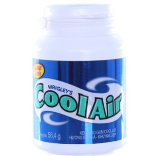 Kẹo Sing gum Cool Air hương bạc hà khuynh diệp hũ 58.4gr