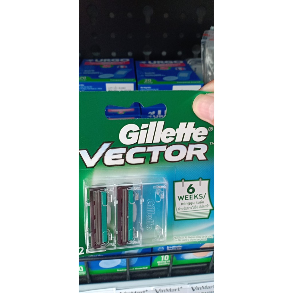 [Giao 2 Giờ] Lưỡi dao cạo Gillette 1 hộp 2 lưỡi