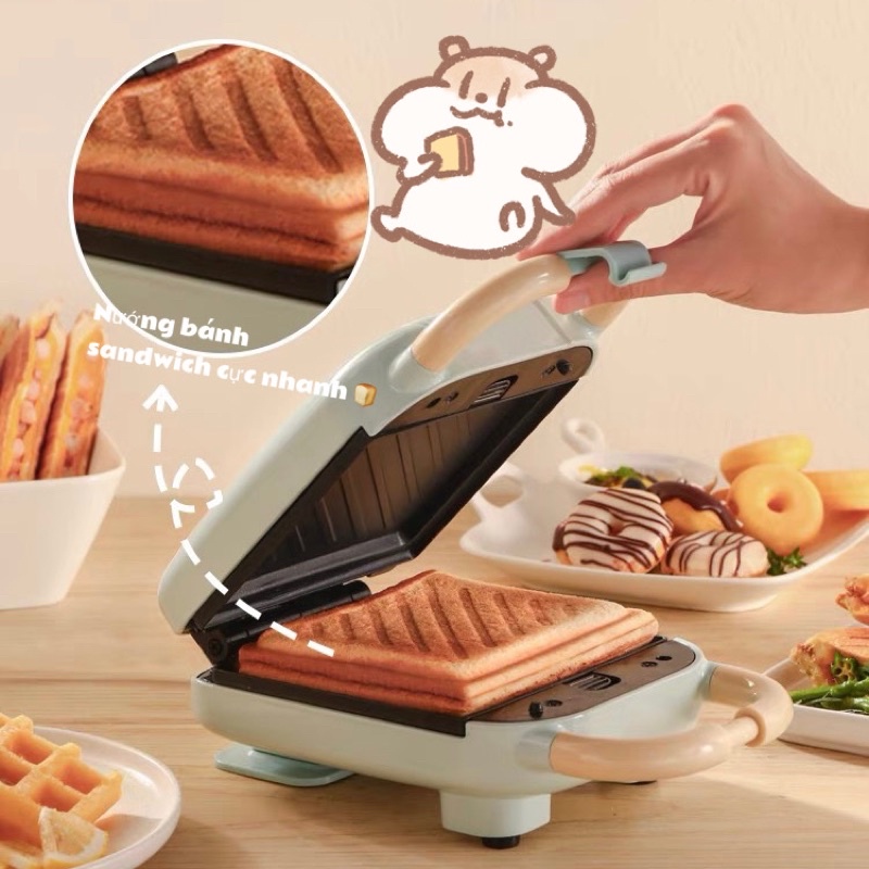 Máy nướng bánh Yidpu 518S chính hãng ❌Freeship🍞