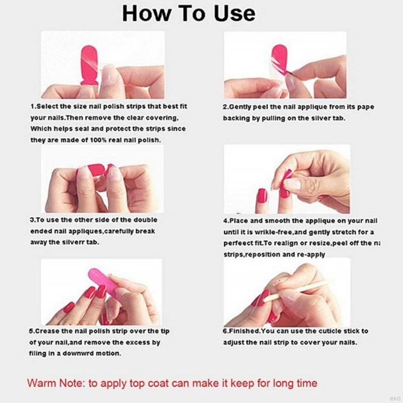 Nhãn dán 3D dùng trang trí móng đẹp mắt