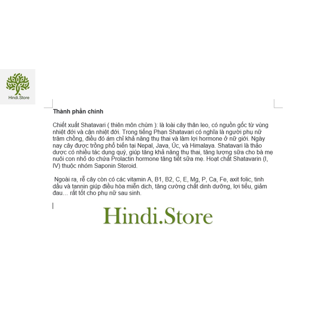 Himalaya Shatavari hỗ trợ giảm mụn, đẹp da - Hindi.Store