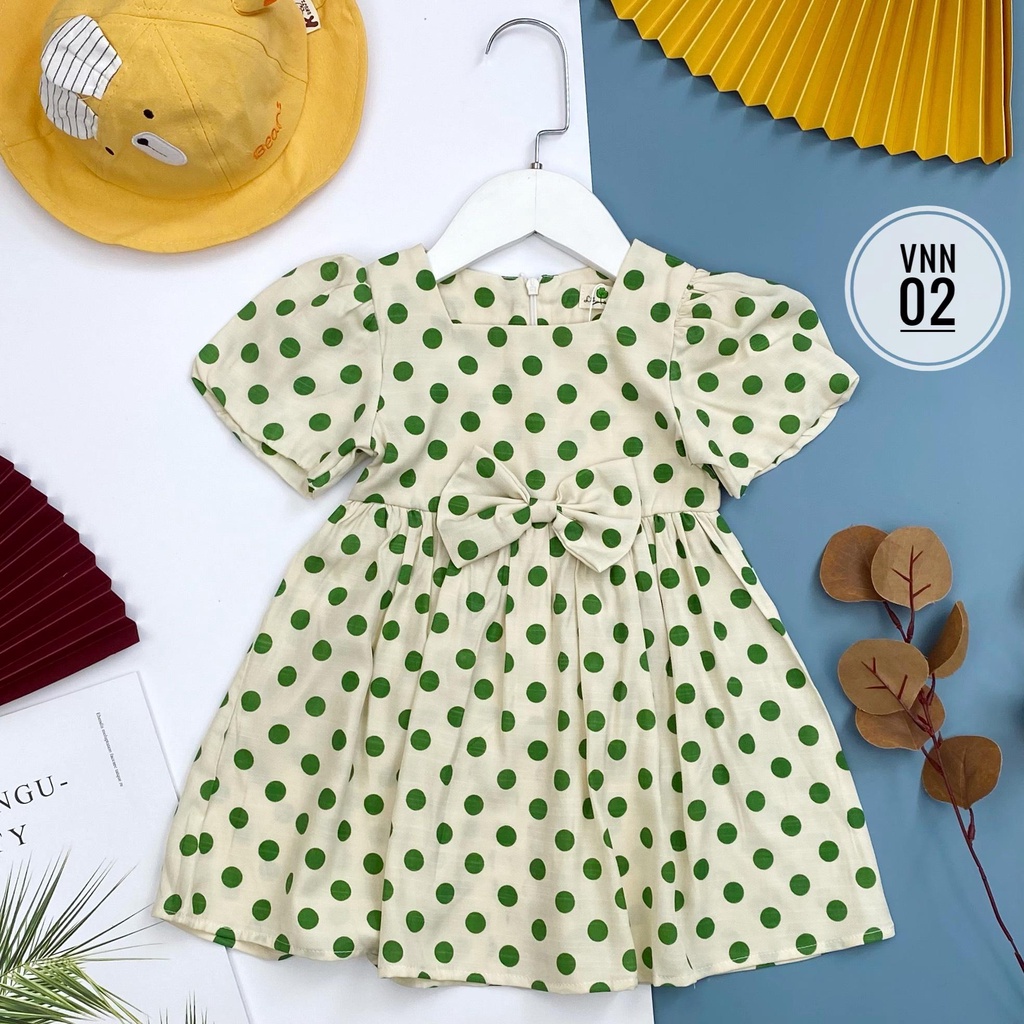 Váy thô nơ trước LITIBABY size 1/7