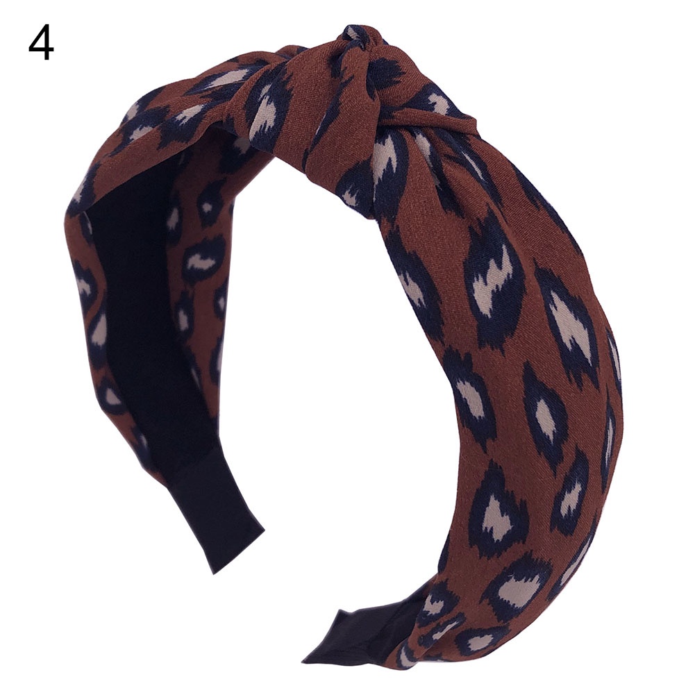 Cài Tóc Nữ Họa Tiết Da Báo Thời Trang