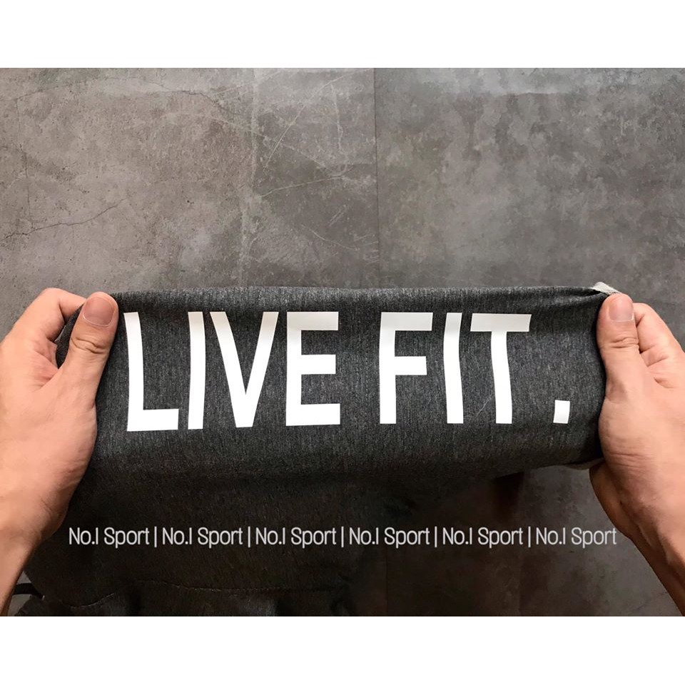 [Hình Thật] Short Thể Thao, Gym Live Fit Thun Cotton