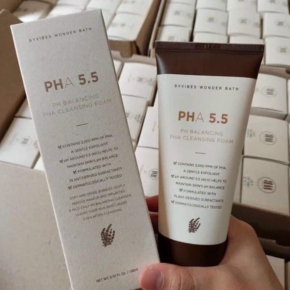 Sữa rửa mặt Wonder Bath PHA 5.5 tạo bọt dịu nhẹ - phù hợp ngay cả da nhạy cảm 150ml | BigBuy360 - bigbuy360.vn