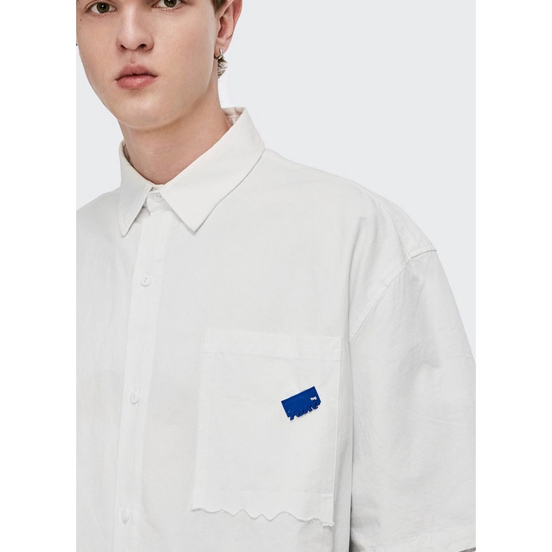 Áo Sơ Mi Trắng Trơn | INF Oversize White Shirt