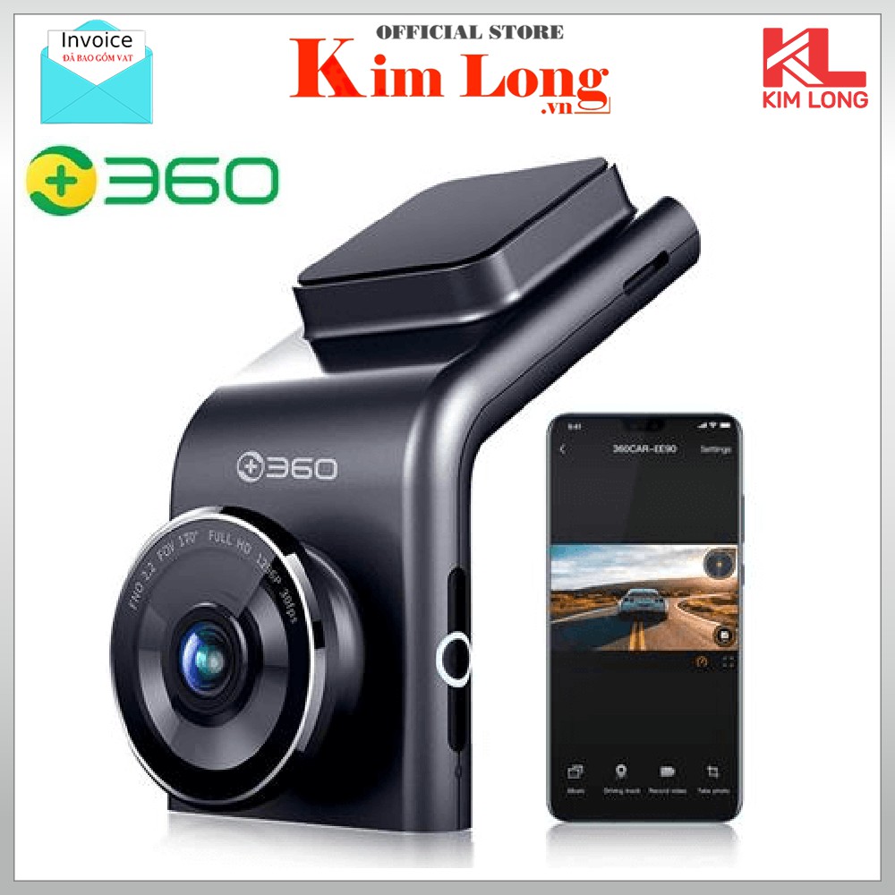 Qihoo 360 G300H Camera hành trình xe hơi Bản Quốc Tế - Aurora phân phối