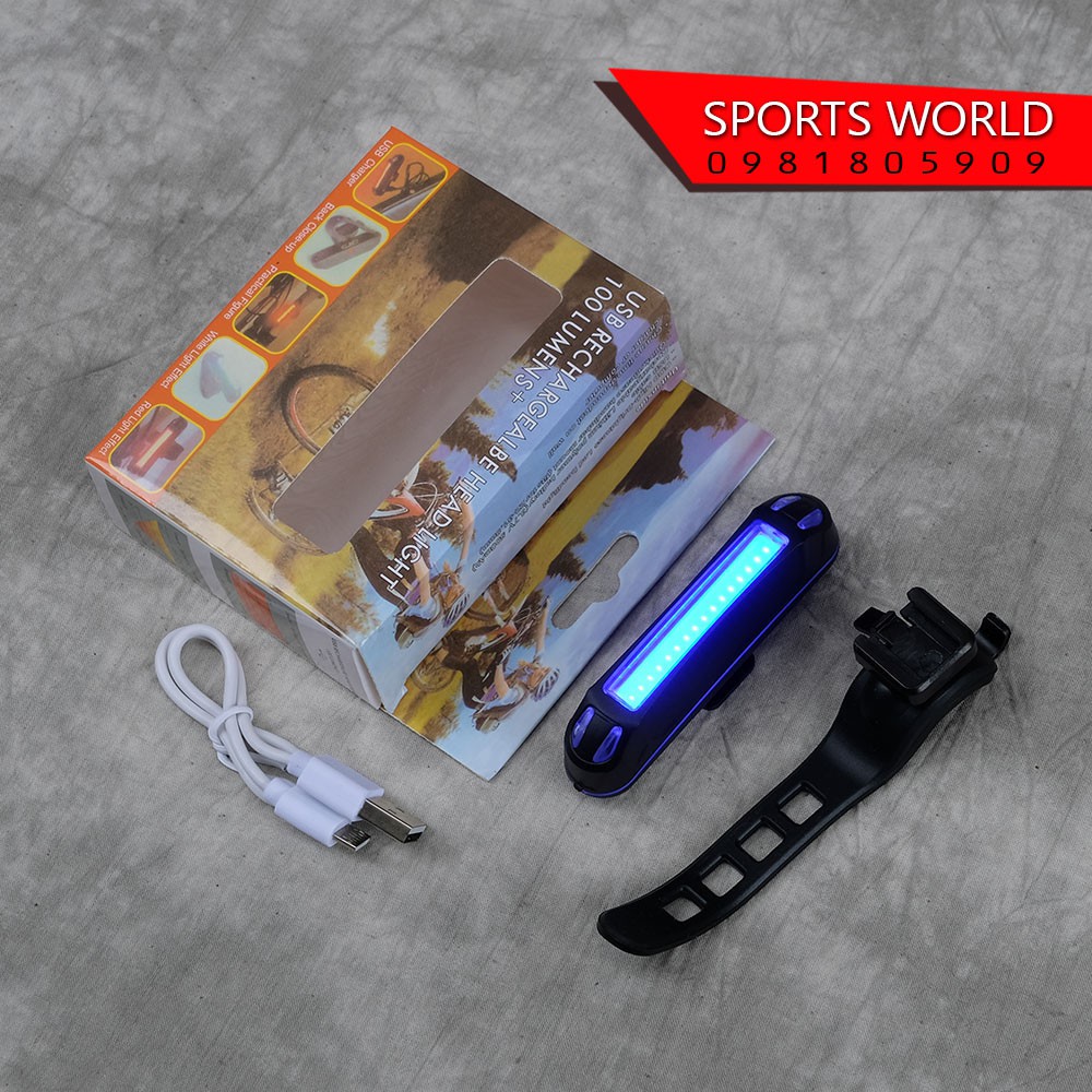 Đèn hậu xe đạp gắn cốt yên 20036