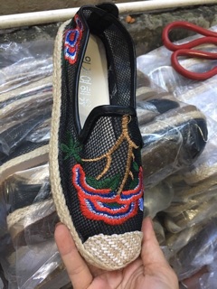 Dép nữ cói lưới