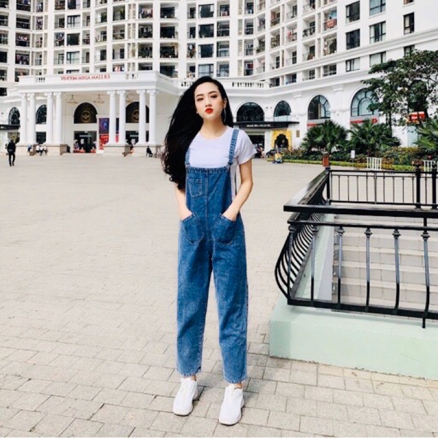 Quần yếm bò xanh lá | BigBuy360 - bigbuy360.vn