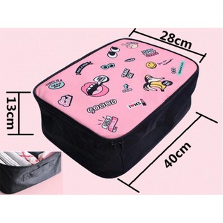 TÚI XÁCH DU LỊCH HÌNH ĐÔI MÔI SIZE 40cm