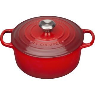 Nồi gang tráng men Cast iron Le creuset 22cm 3.4 lit, màu đỏ