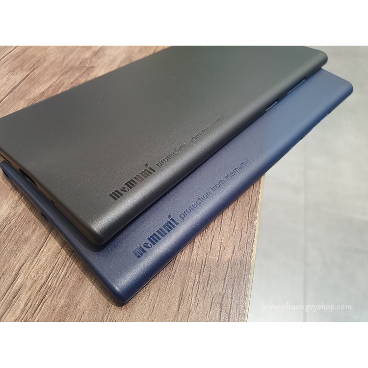 Ốp Memumi lụa Samsung Note 8,Note 9,Note 10 plus, Note 10 , Note 20 Ultra siêu mỏng 0.3mm