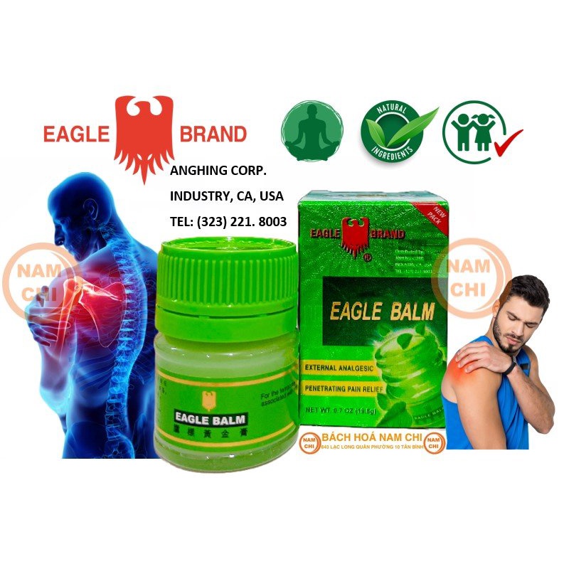 Dầu Cù Là EAGLE BALM Hũ 19.8g - Indonesia