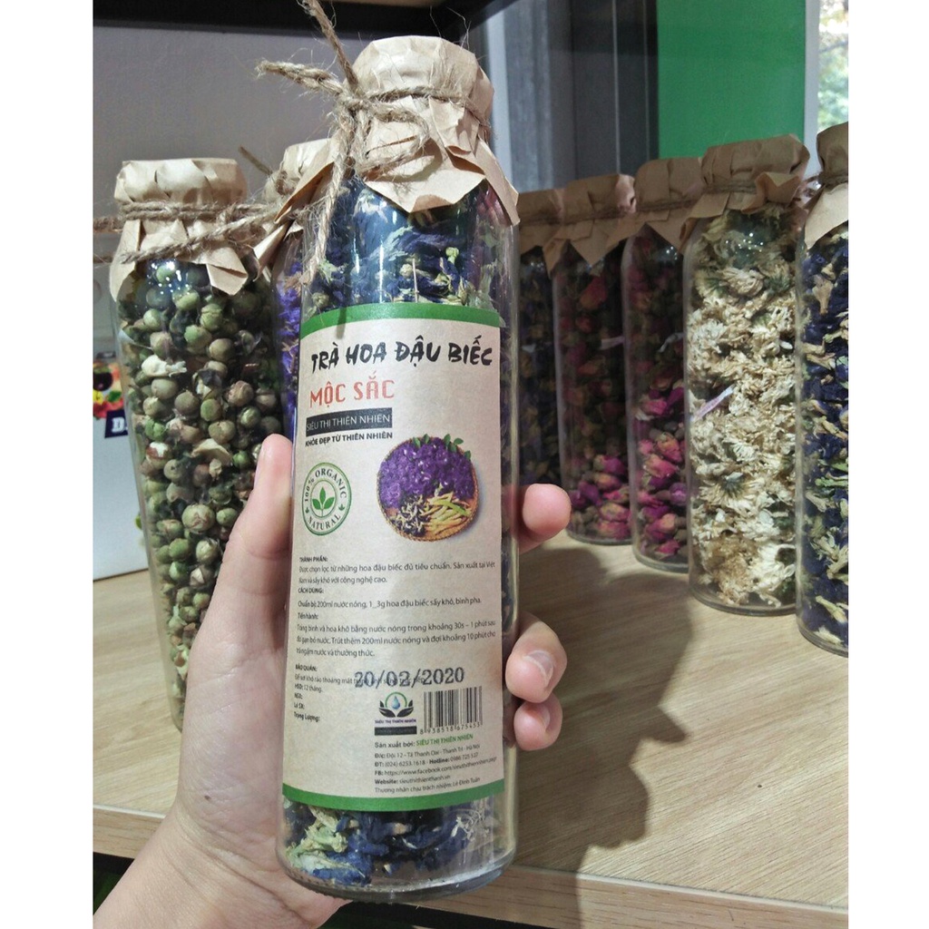 Trà hoa Đậu Biếc Mộc Sắc cao cấp