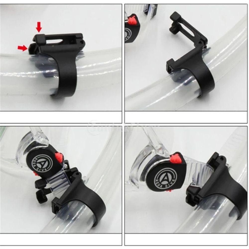 Set 10 Kẹp Ống Thở Bền Bỉ Dùng Cho Môn Thể Thao Dưới Nước