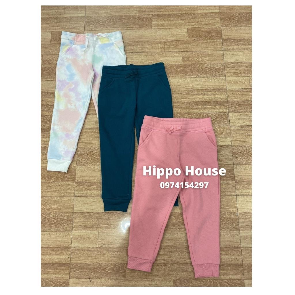 Quần Nỉ Bông Cho Bé Xuất Dư Hippo House Nhiều Màu