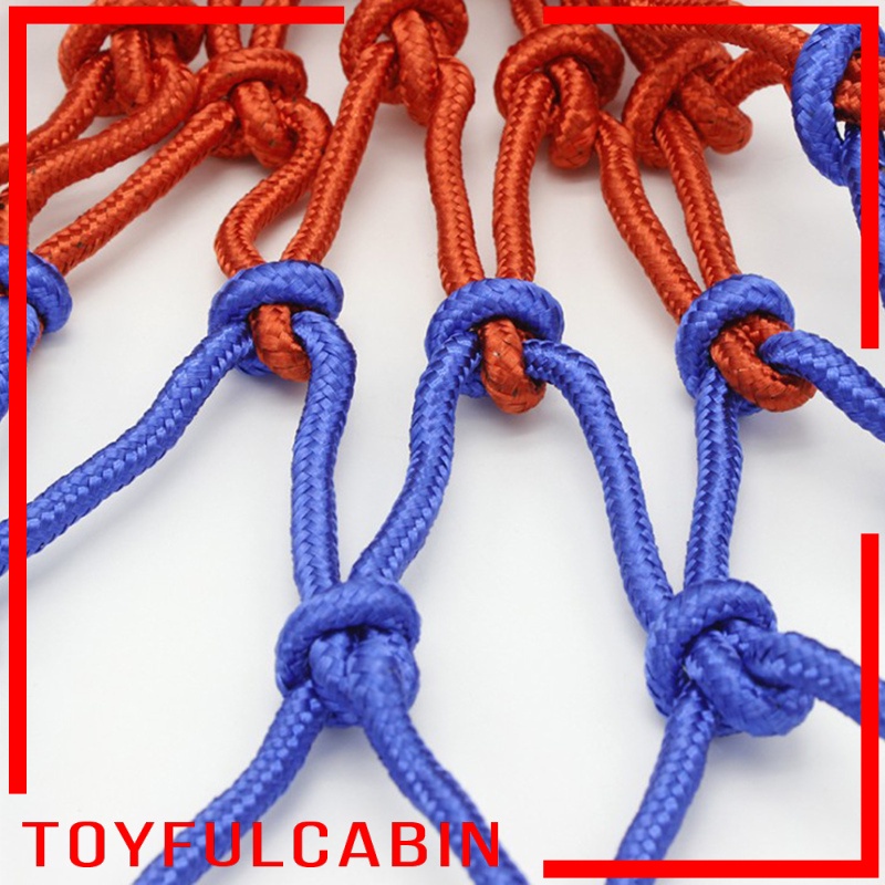 Bộ 2 Quả Bóng Rổ Bằng Sợi Polyester Bện Dày Dặn Chống Mưa Tiện Dụng