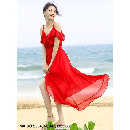 Đầm Dài 2 Dây