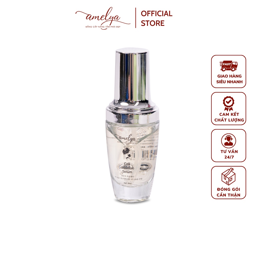 Tinh chất cấp ẩm hồi phục, Chống Lão Hóa Và Tái Tạo Làn Da - Cell Solution- Amelya.Mall