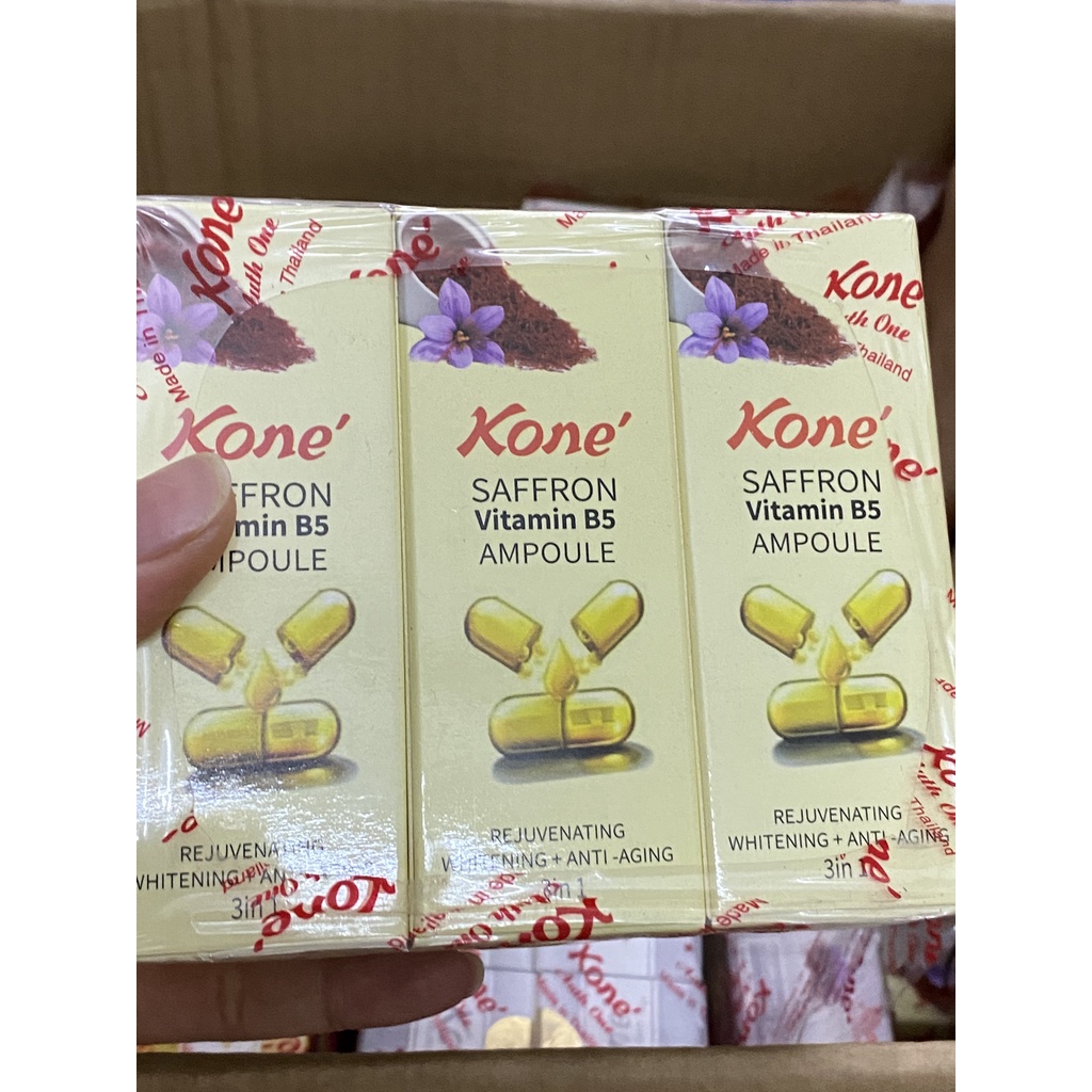 &lt;Thật 100%&gt; Serum Saffron Vitamin B5 Kone Thái Lan 3 chức năng
