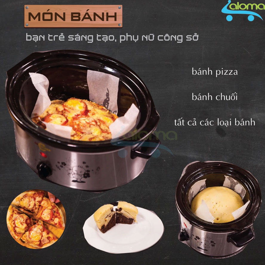Nồi nấu chậm BBCooker BS25 Hàn Quốc lõi sứ siêu dày 2.5L ⚡ Nồi nấu cháo dinh dưỡng cho bé ⚡ Nồi kho cá hầm xương...0