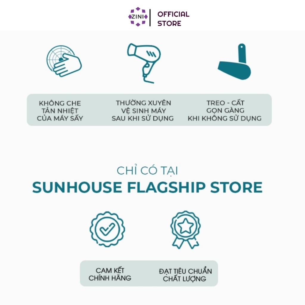 Máy Sấy Tóc Mini Sunhouse Giá Rẻ, Công Suất Lớn 650 W, Bảo Hành 12 Tháng Zini Store