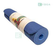 Thảm Tập Yoga Eco Friendly TPE - Xanh Dương Đậm (6mm)