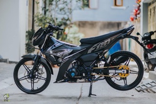 Choá Đèn pha xe Satria indo Chính hãng " Gắn cho raider "