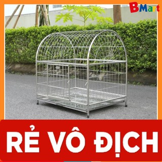 Lồng chuồng chó mèo inox dầy đẹp chắc khoẻ