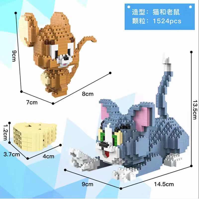 Đồ Chơi Khối Xây Dựng Hoạt Hình mario Kích Thước Lớn Dành Cho Trẻ Em 9020