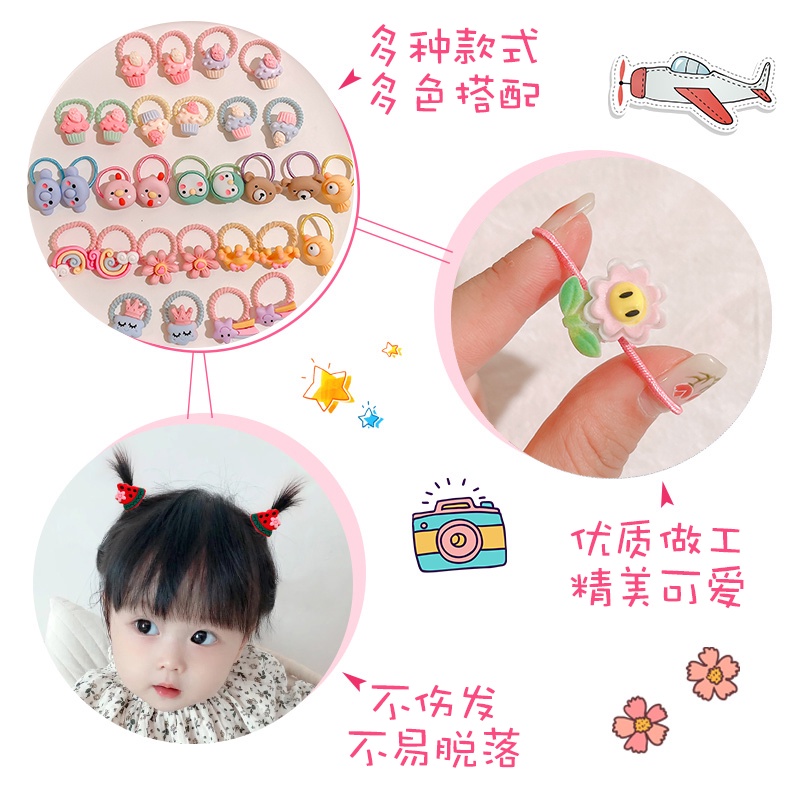 Dây Buộc Tóc Cao Su Mới Không Đau Cho Nữ 2022