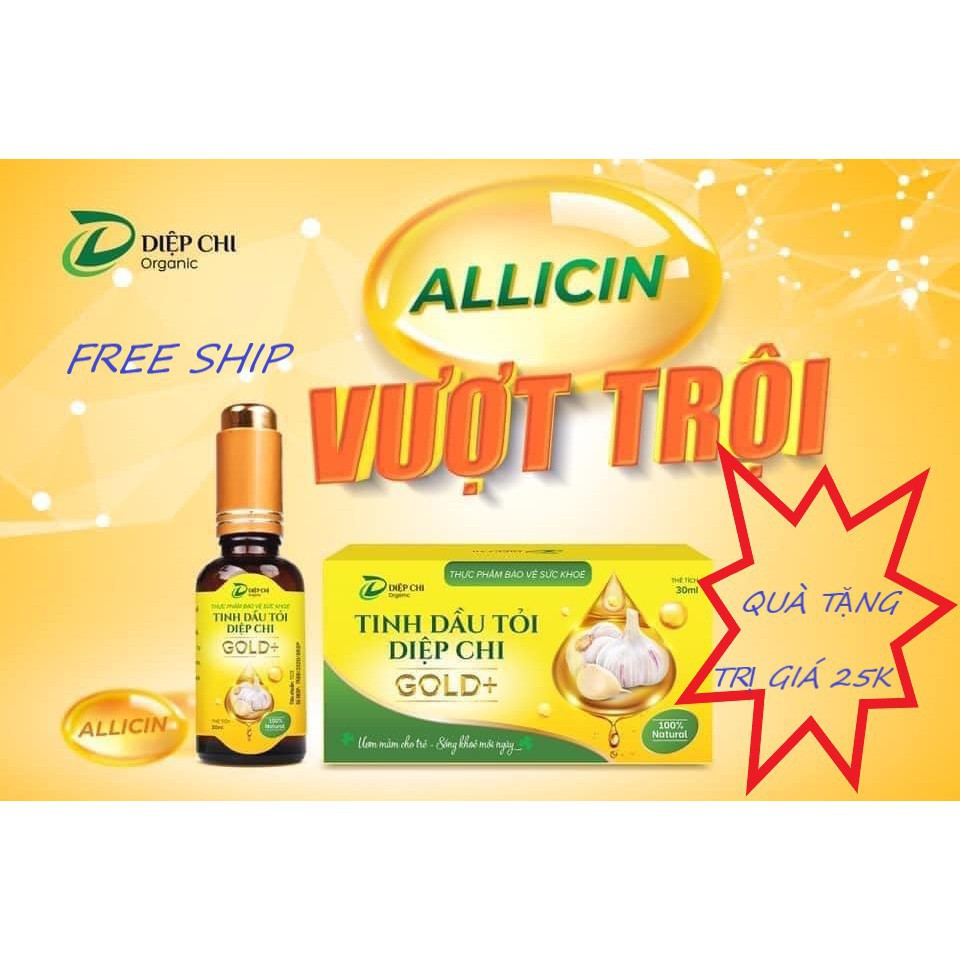 Tinh Dầu Tỏi Diệp Chi Gold