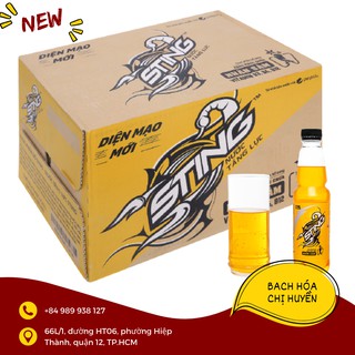 Thùng 24 chai nước tăng lực Sting Gold 330ml