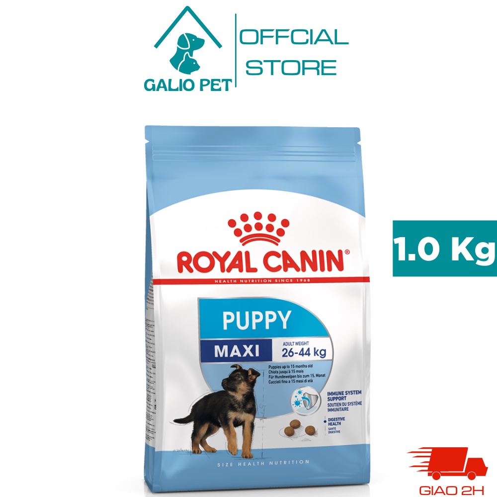 Thức ăn hạt cho chó Royal Canin Maxi Puppy, túi 1Kg
