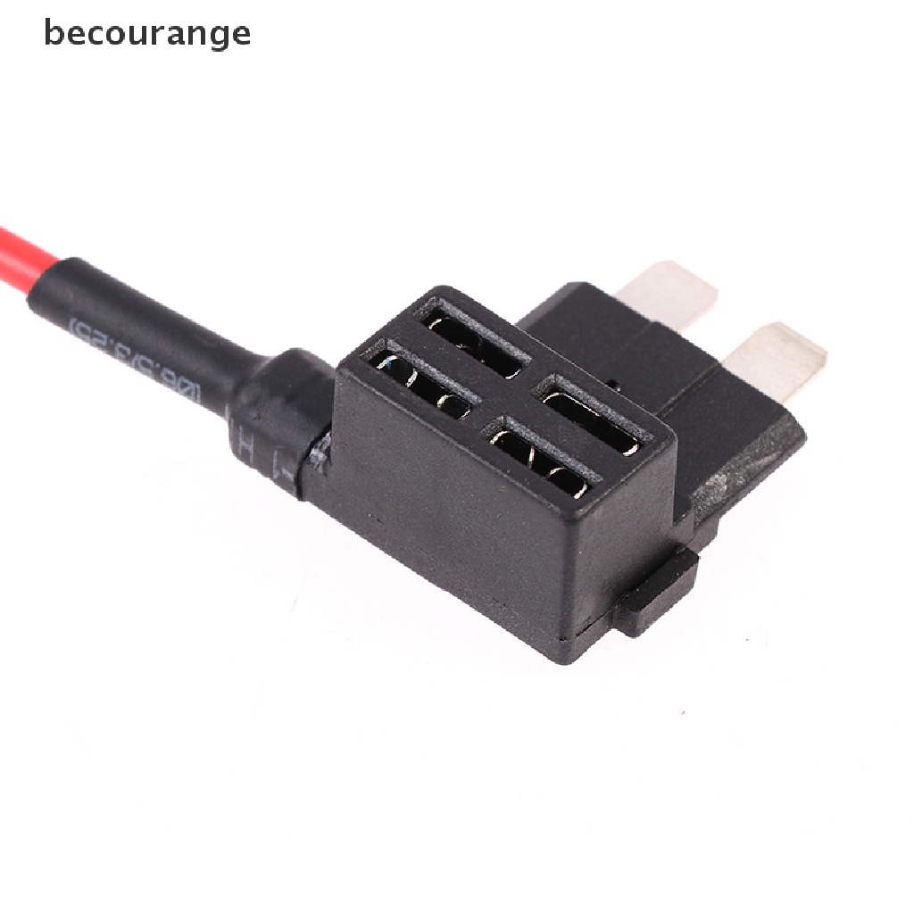 Set giá đỡ cầu chì + cầu chì lưỡi dao mini 12V 10A tiện dụng cho xe hơi