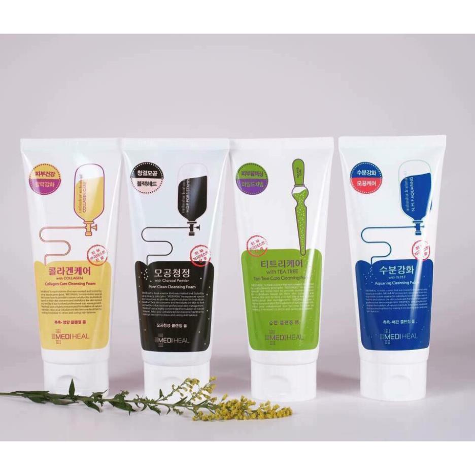 Hàng Hàn- Sữa Rửa Mặt Mediheal Cleansing Foam 170ml Chính Hãng 100%