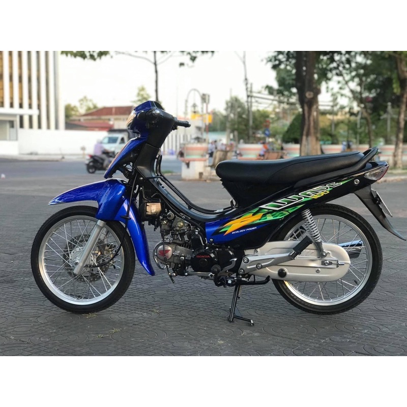 Tem wave thái 2004 màu xanh / tem 3 lớp