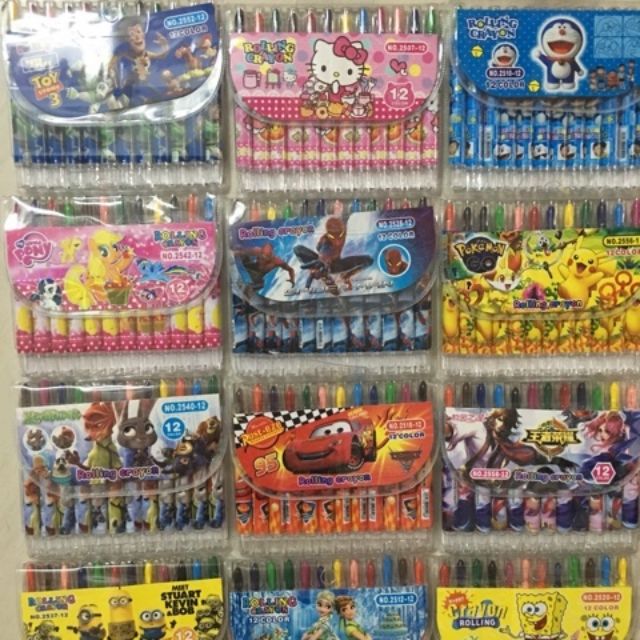 Sáp vặn 12 màu ( Tặng quà cho đơn từ 50k )