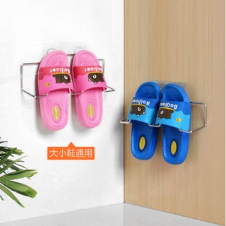 [KỆ 1 ĐÔI DÉP] Kệ INOX để giày dép, Giá treo INOX dày 4 ly dán tường cao cấp