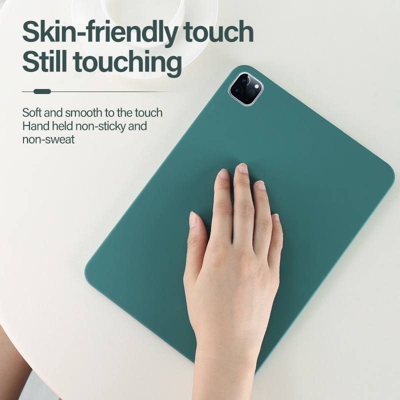 Ốp Silicone Chống Sốc Ipad Pro 11 2021 3rd M1 Air 4 10.9 10.2 8th 7th 9.7 2018 6th 5th Air 3 10.5 Air 2 1 Mini 5 4